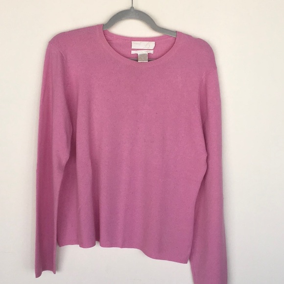Sweaters - Light Pink Cashmere Sweater